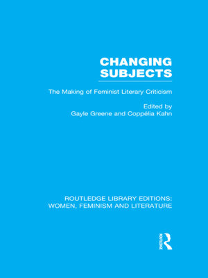cover image of Changing Subjects